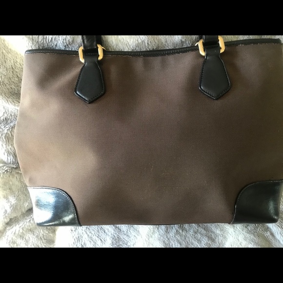 Prada Canapa Canvas Tote. - Picture 13 of 16